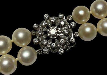 Halsketting - 18 karaat Witgoud - 2.36ct. tw. Diamant, Handtassen en Accessoires, Nieuw