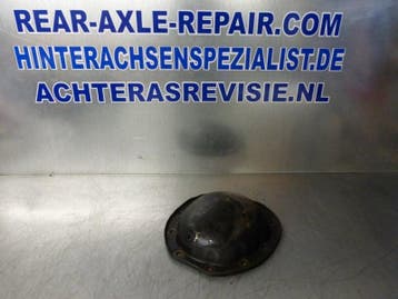 Achterasdeksel Opel GT met lipje op deksel en spatrand, Verzenden