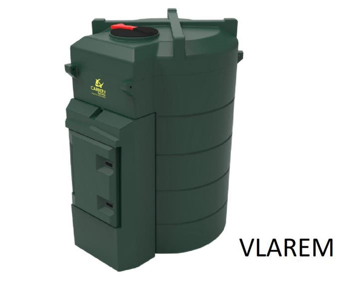 Dieseltank Carbery Vlarem premium 3.000 ltr verticaal, Bricolage & Construction, Bricolage & Rénovation Autre, Envoi