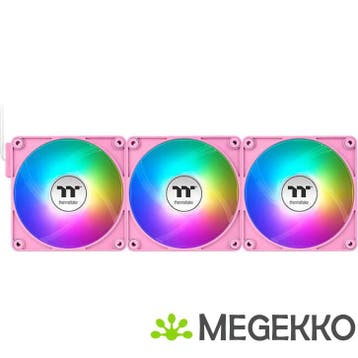 Thermaltake CT120 EX ARGB Sync Ventilator 12 cm Roze 3, Verzenden