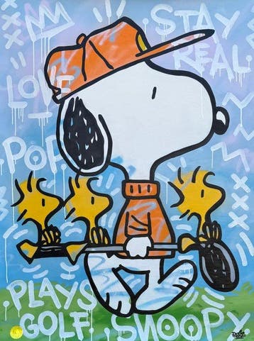 Alessandro Chindamo (1987) - Snoopy plays Golf