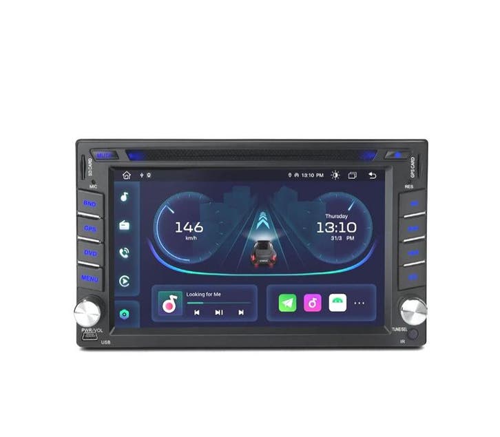 Autoradio Android 12 Gps Dvd 2Din Hd Touch Bluetooth Usb Sd, Autos : Divers, Navigation de voiture, Envoi
