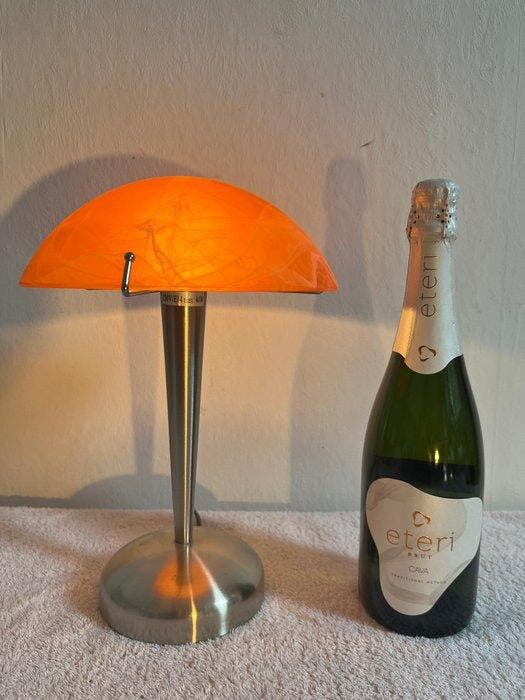 Reality Leuchten - Tafellamp - Chroom, Glas, Maison & Meubles, Maison & Meubles | Autre