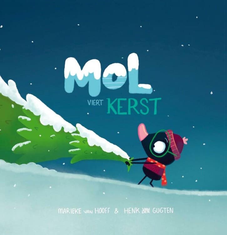 Mol viert kerst 9789059248977 Marieke Van Hooff, Boeken, Kinderboeken | Kleuters, Gelezen, Verzenden