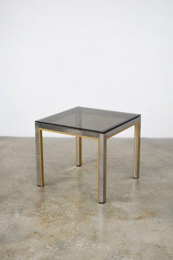 Renato Zevi - Centre de table - Chromé, Métal, Laiton, Verre, Huis en Inrichting, Nieuw