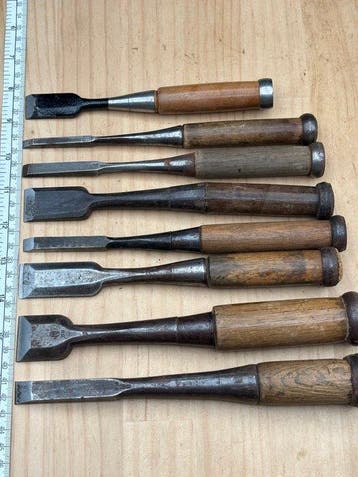 Japanse houtbeitelset YC179 – Traditionele ambachtelijke