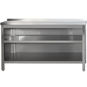 Werkbank | RVS | Open vak | Diepte 600 | Hoogte 850/885 |, Verzenden, Nieuw in verpakking
