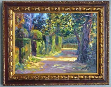 École postimpressionniste méditerranéenne (XX) - Promenade