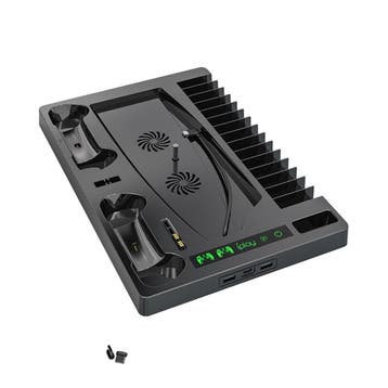 DrPhone DPS6 Multifunctionele Laadstation + Koelventilator –, Verzenden