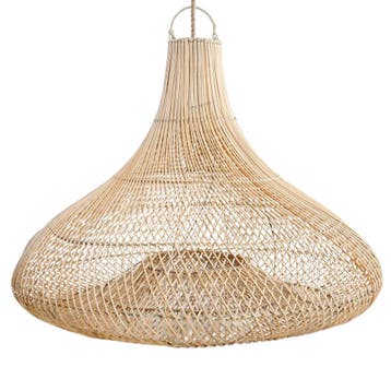 Bazar Bizar De Shala - Naturel - Xl - Hanglamp - Ongebruikt, Overige materialen, Verzenden, Bohemian/Modern, Zo goed als nieuw