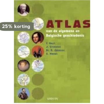 Atlas van de algem.& Belgische geschiedenis - UITVERKOCHT, Verzenden, Frans Hayt