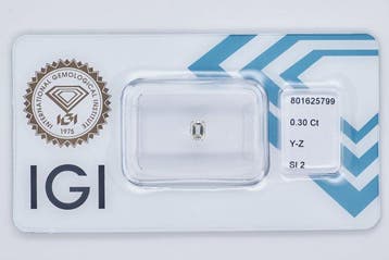 Zonder minimumprijs - 1 pcs Diamant (Natuurlijk) - 0.30 ct -, Nieuw