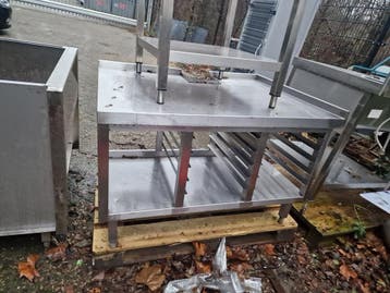 Zeer solide RVS onderstel voor oven met regaal, Ophalen of Verzenden, Nieuw in verpakking