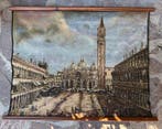 Wandtapijt - 65 cm - 85 cm - Piazza San Marco in Venetië, Antiek en Kunst