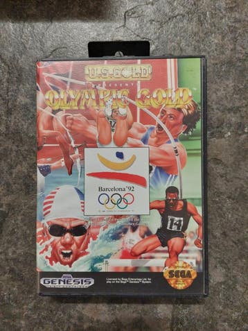 Olympic Gold Barcelona 92 (Sega Genesis tweedehands game), Games en Spelcomputers, Ophalen of Verzenden, Nieuw
