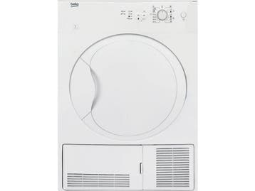 Beko DC 7130 - Condensdroger 7 kg - Energieklasse B - Wit, Elektronische apparatuur, Droogkasten, Verzenden, Zo goed als nieuw