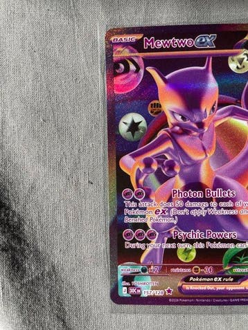 Pokémon - 1 Card - Mewtwo 157/128 - Mega Evolution