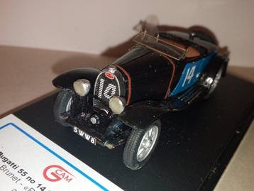 GCAM 1:43 - Modelauto - Bugatti Ty.55 Le Mans 34 #14, Nieuw