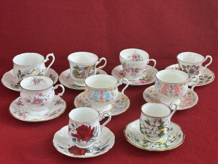 Royal Albert , Bone China England . - Service de table (18), Antiquités & Art, Curiosités & Brocante