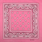 Haarband Bandana Zakdoek 55cm – Paisley Print – Lichtroze, Handtassen en Accessoires, Nieuw