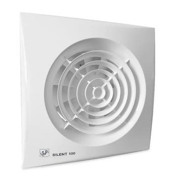 Badkamerventilator Soler & Palau Silent (100CRIZ) Ø100mm, Verzenden