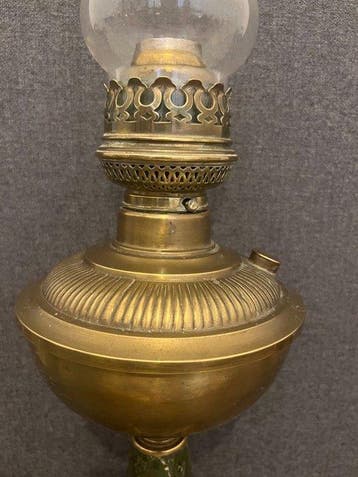 Lamp - Messing - Victoriaanse tijd