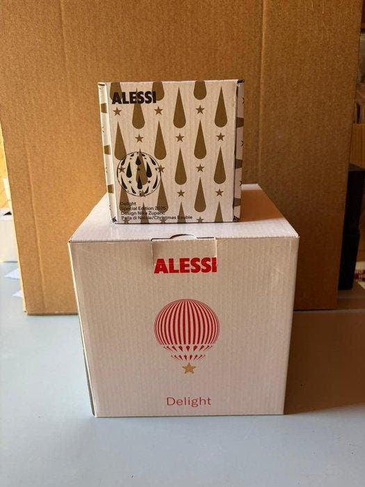 Alessi - Nika Zupank - Koekjesdoos (2) - Delight, Antiquités & Art, Antiquités | Meubles | Chaises & Canapés