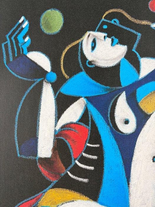 Jone Hopper - La Jongleuse aux trois balles, Antiek en Kunst, Kunst | Designobjecten