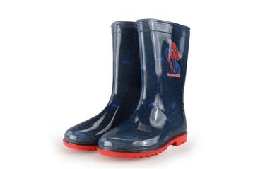 Spider-man Regenlaarzen Jongens in maat 32 Blauw, Verzenden, Jongen of Meisje, Spider-man, Laarzen