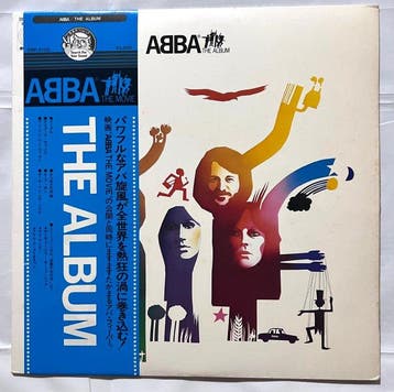 ABBA - 3 x Japanese Pressings with OBI + inserts -The Album, Nieuw in verpakking