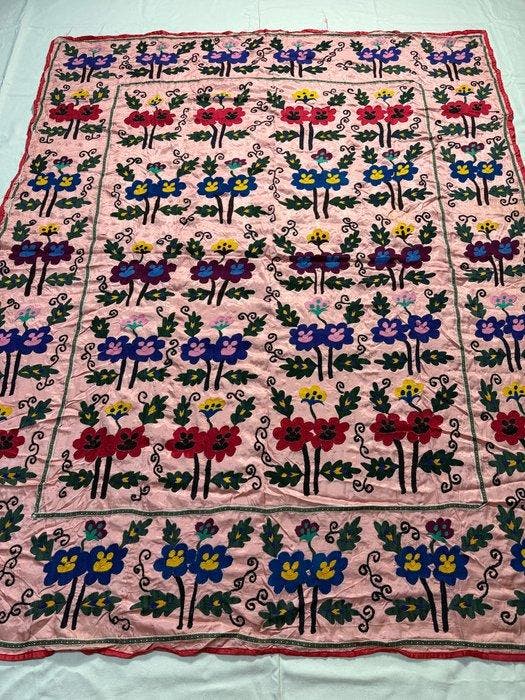 Suzane Kilim - Suzane Tapijt, Bankhoes, Bedhoes,, Antiquités & Art, Art | Art non-occidental