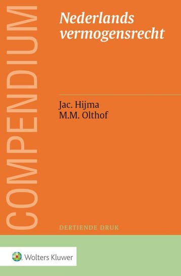 Compendium van het Nederlands vermogensrecht 9789013140545, Verzenden, Gelezen, Jac. Hijma