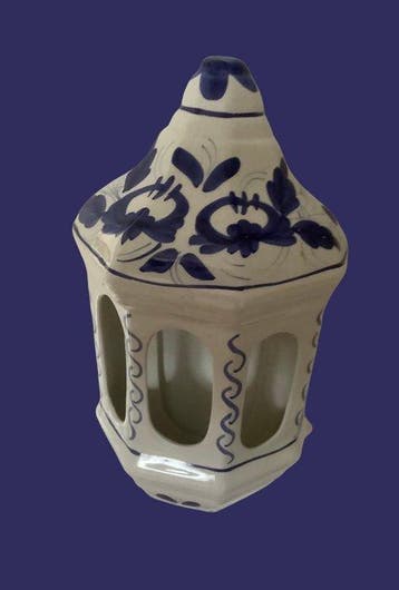 Lantaarn - Aardewerk - Keramiek lamp voor buiten