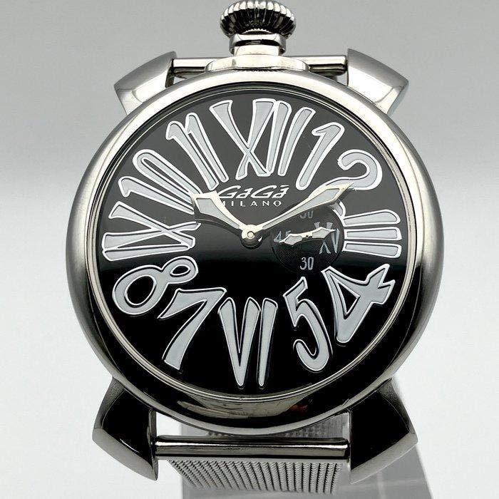 GaGà Milano - Manuale 46 - Sans prix de réserve - 5080 -, Handtassen en Accessoires, Horloges | Heren