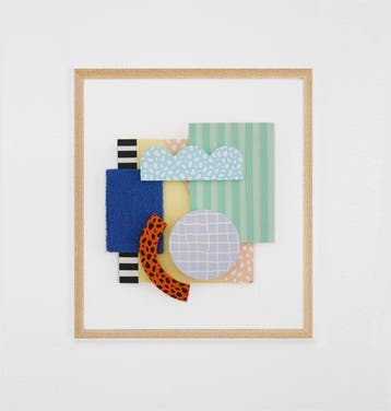 joana pita - Reliëf, Chewing Gum Mini II - 25 cm - MDF -
