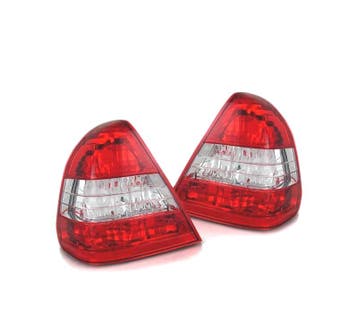 Feux Arrière Pour Mercedes W202 Classe C Limousine 93-00 Rou, Autos : Pièces & Accessoires, Verzenden