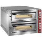 Pizzaoven | Elektrisch | 6+6x Ø35cm | 50°C/450°C | 15kW, Verzenden, Nieuw in verpakking