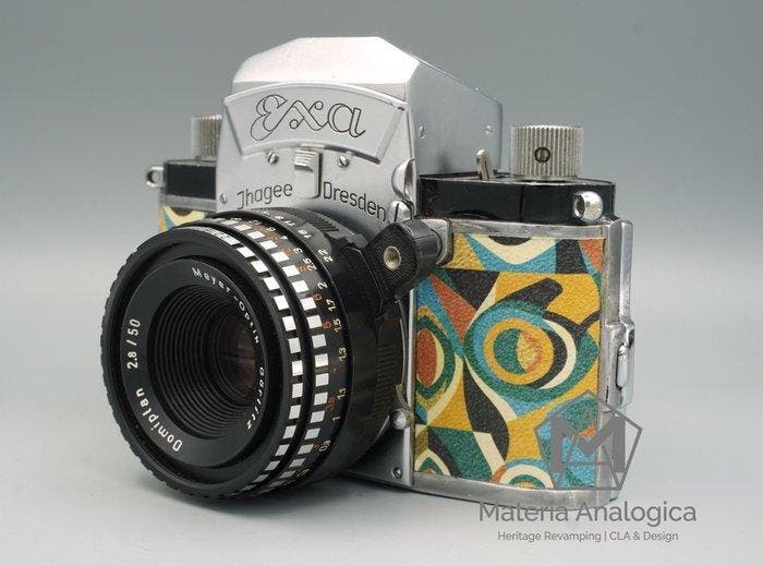 Ihagee Exa Varex Type 4 + Domiplan 2,8/50mm | Analoge camera, Audio, Tv en Foto, Fotocamera's Analoog