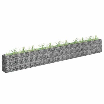 vidaXL Gabion plantenbak verhoogd 450x30x60 cm, Verzenden