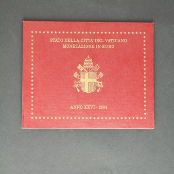 Vaticaan. Year Set (BU) 2004 (Zonder minimumprijs)