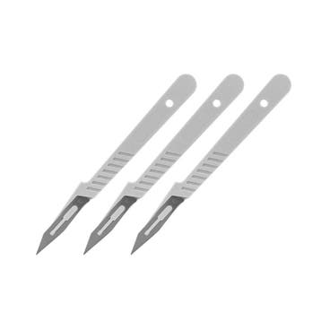 hobbytime tools HT1002 DISPOSABLE SCALPEL KNIFE – 3 PIECES, Verzenden, Nieuw