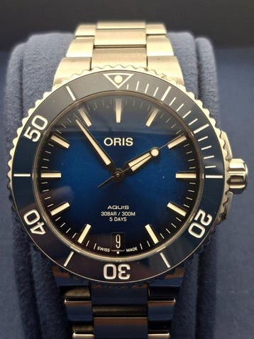 Oris - Aquis Date Calibre 400 - Zonder minimumprijs - 01 400