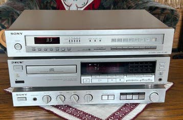 Sony - ST-J60 / CDP-590 / TA-AX2 Hifi-set - Diverse modellen, Audio, Tv en Foto, Nieuw