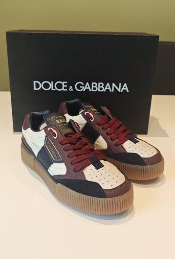 Dolce & Gabbana - D.N.A. Low-Top Sneakers - Sneakers - Maat:, Nieuw