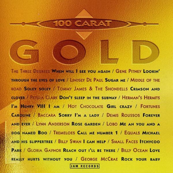 Various - 100 Carat Gold - Volume 1, Cd's en Dvd's, Cd's | Pop, Gebruikt, Verzenden
