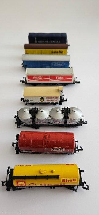 Arnold Rapido, Fleischmann, Trix N - Treinset (8) - Wagenset, Nieuw