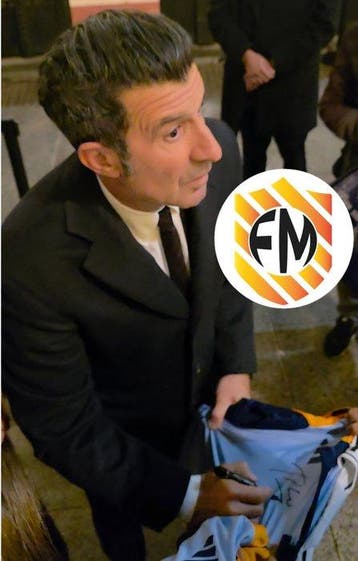 Real Madrid - Luis Figo - Maillot de foot, Nieuw