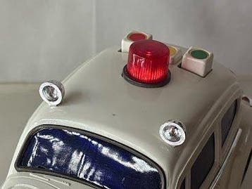 Alps - Speelgoedauto Volkswagen Police Car - 1960-1970 -
