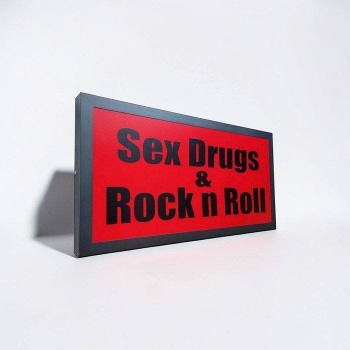 Quartier Rouge dAmsterdam « Sex Drugs Rock n Roll », Antiek en Kunst, Antiek | Wandborden en Tegels
