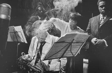 Guy Le Querrec - Magnum Photos - Dexter Gordon (Mitte),, Antiek en Kunst